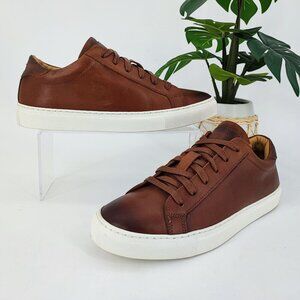 To Boot New York Men's Adam Derrick Brown Leather Sneakers Size 7